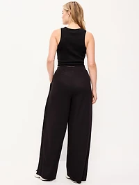 High-Waisted Bounce Lite Drapey Wide-Leg Sweatpants