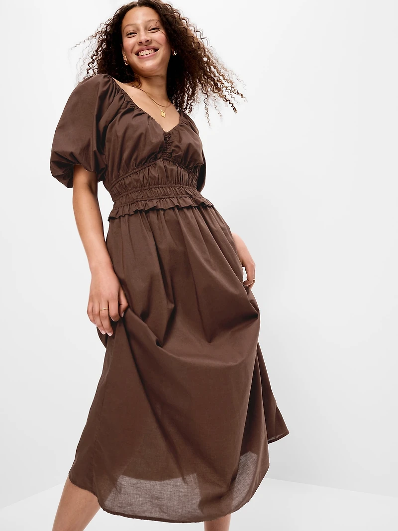 Fit & Flare Prairie Midi Dress