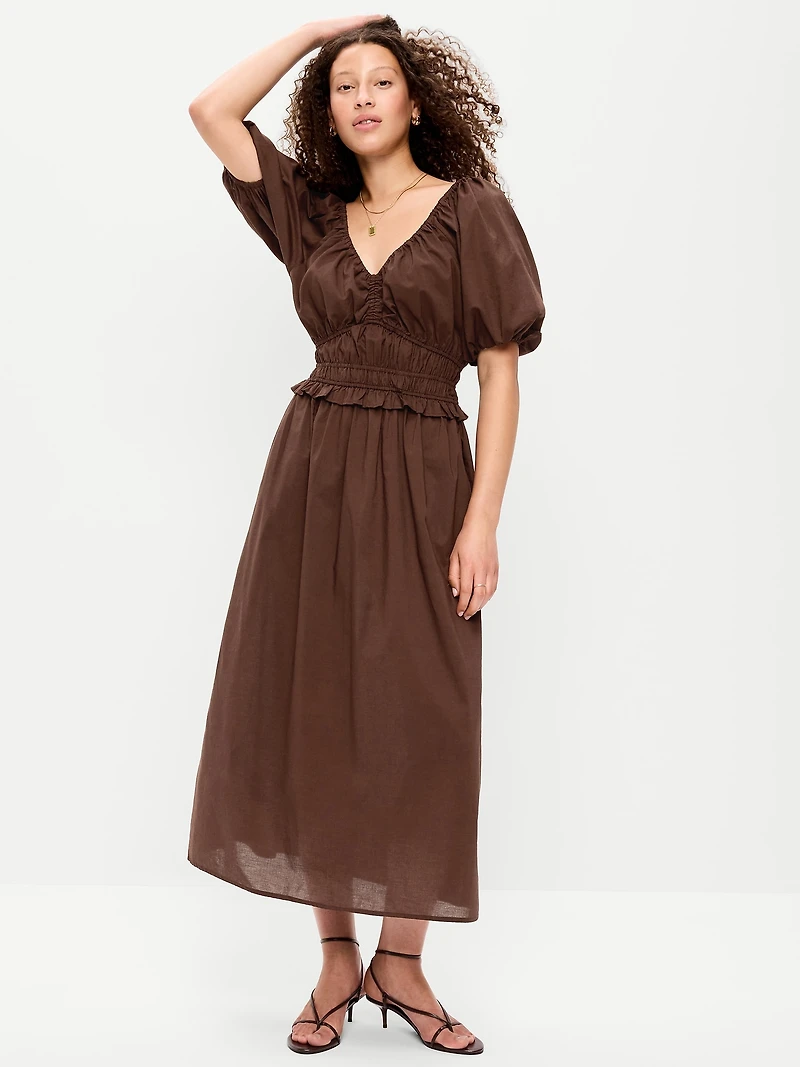 Fit & Flare Prairie Midi Dress