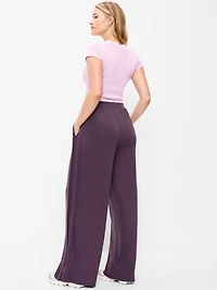 High-Waisted Bounce Lite Drapey Wide-Leg Sweatpants