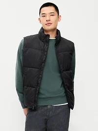 Frost-Free Water-Resistant Puffer Vest