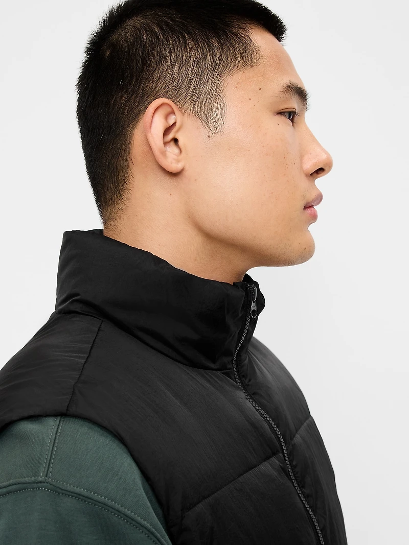 Frost-Free Water-Resistant Puffer Vest