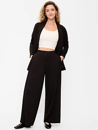 High-Waisted Bounce Lite Drapey Wide-Leg Sweatpants