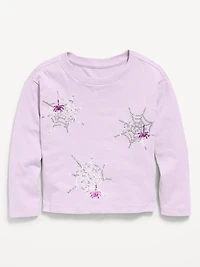 Long-Sleeve Graphic T-Shirt for Toddler Girls