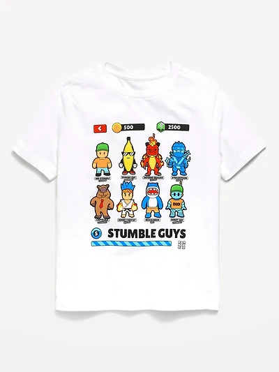 Stumble Guys™ Gender-Neutral Graphic T-Shirt for Kids