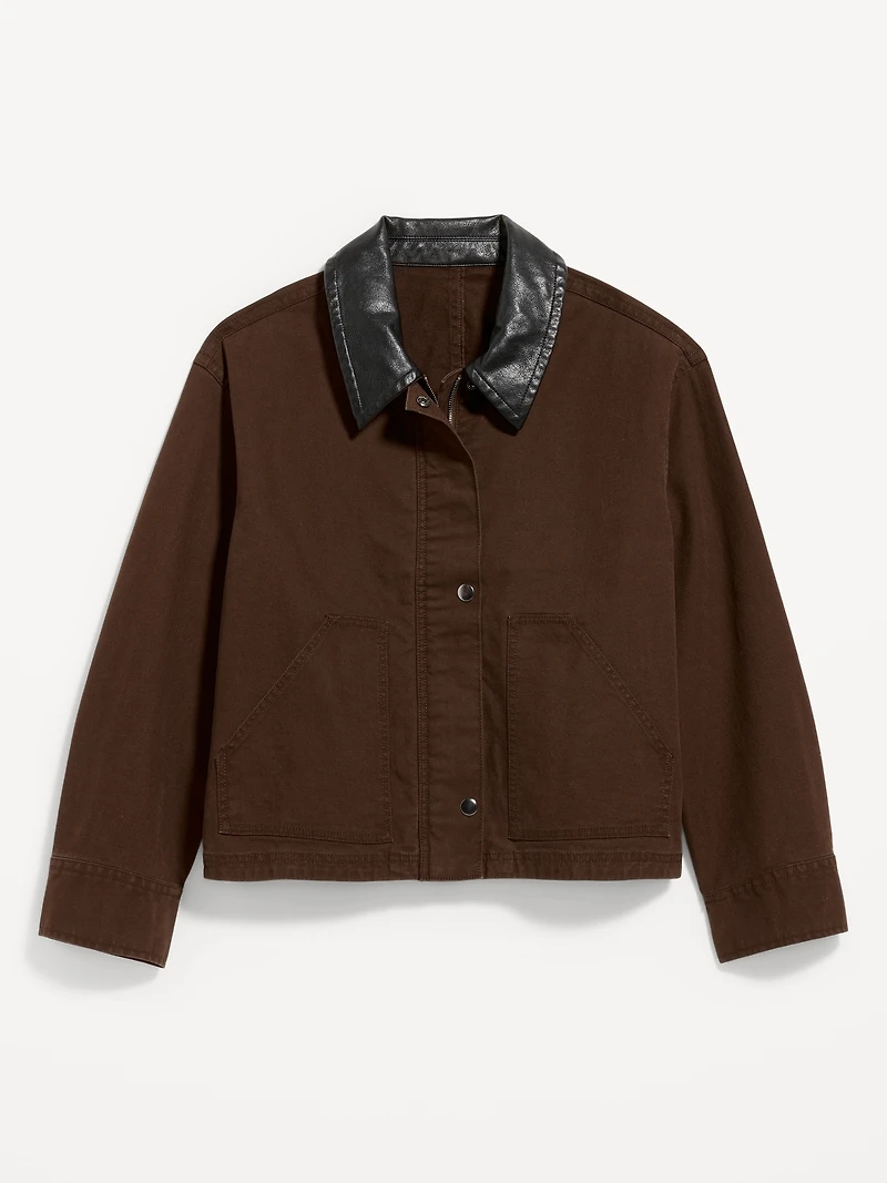 Cropped Barn Jacket