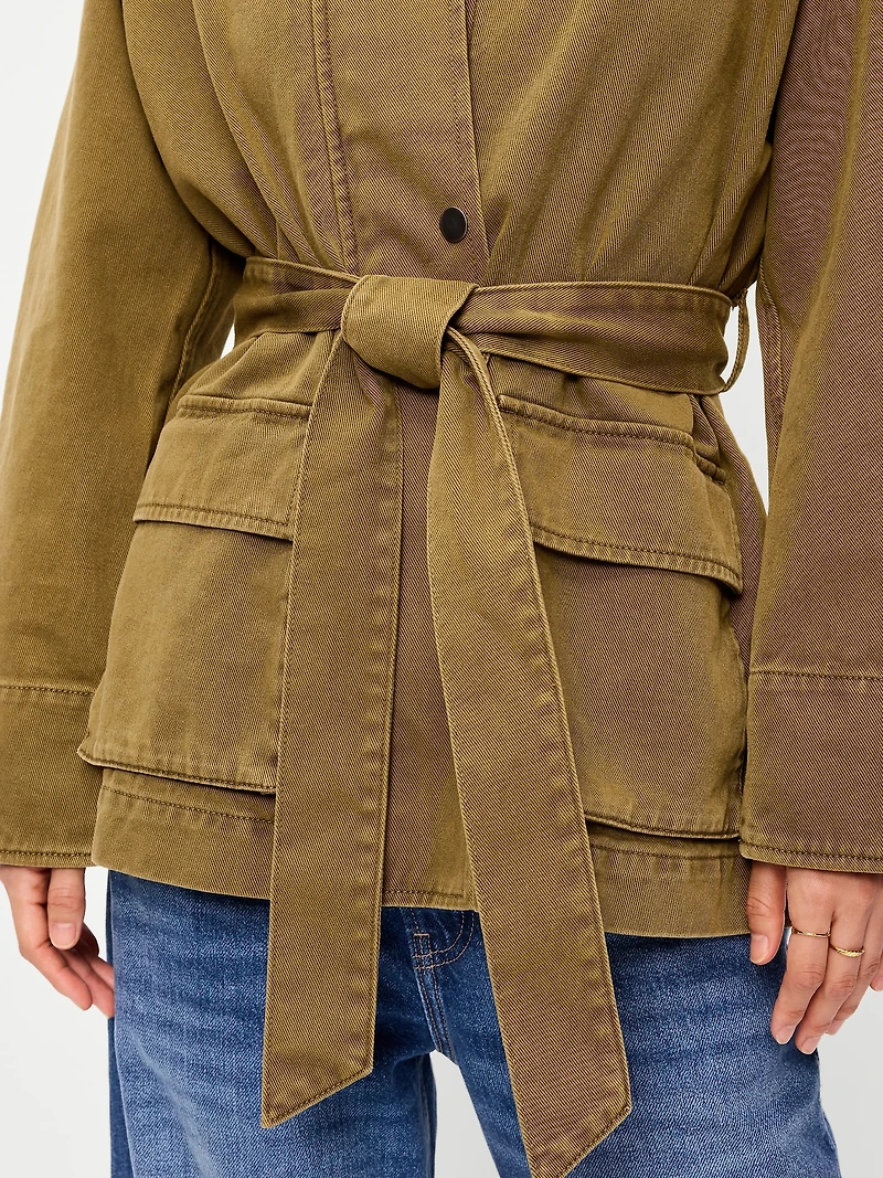 Belted Utility Jacket
