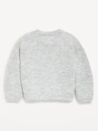 Graphic Cardigan Sweater for Toddler Girls