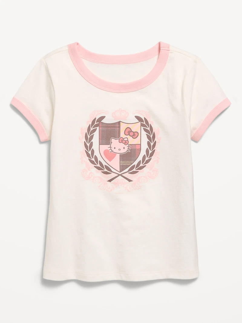 Hello Kitty® Ringer Graphic T-Shirt for Girls