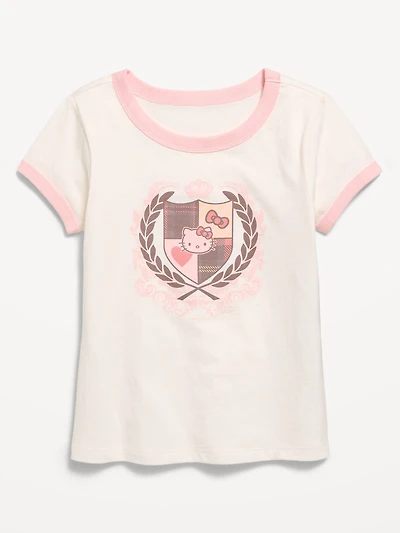 Hello Kitty® Ringer Graphic T-Shirt for Girls