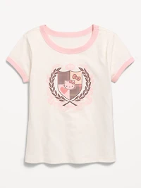 Hello Kitty® Ringer Graphic T-Shirt for Girls