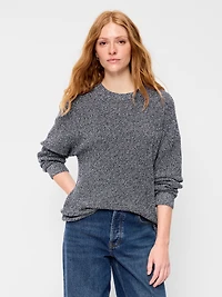 Seaside Cotton Shaker Tunic Sweater