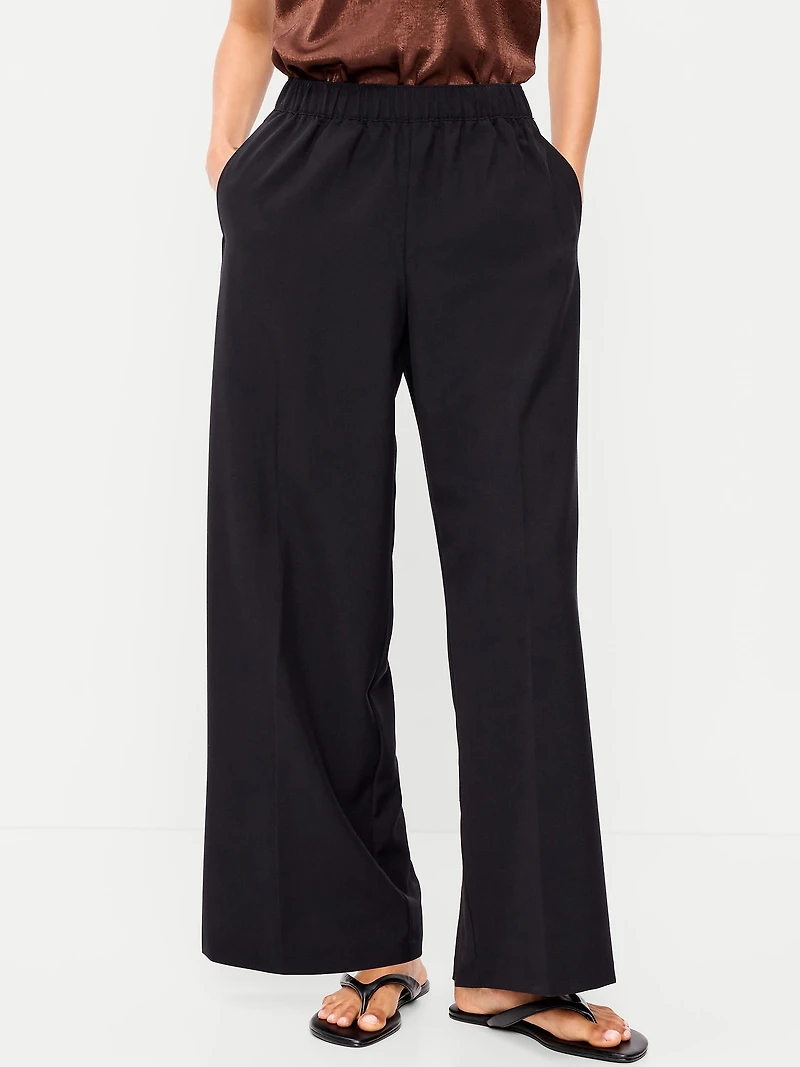 High-Waisted Billie Wide-Leg Trouser