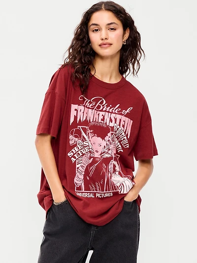 Oversized Graphic Tunic T-Shirt