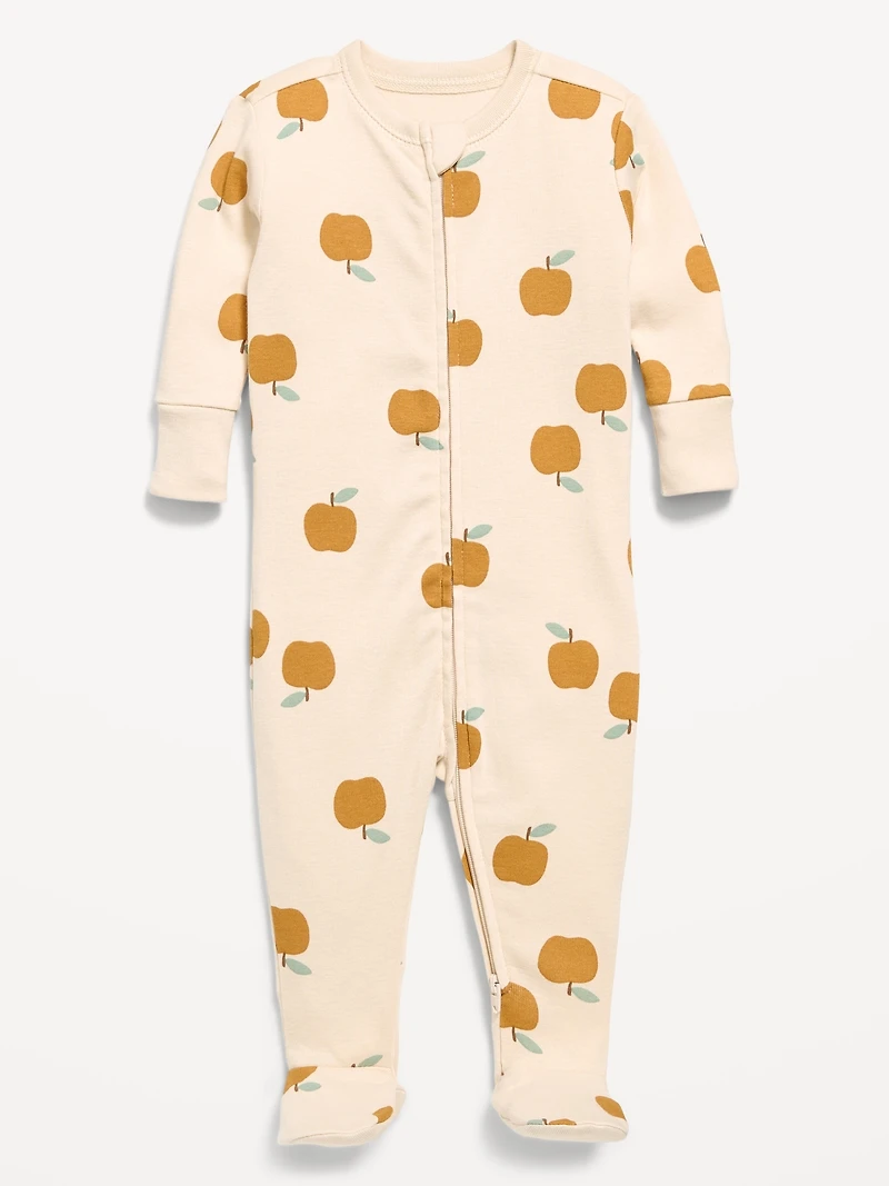Snug-Fit 2-Way-Zip Sleep & Play Footed One-Piece for Baby