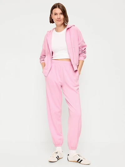 High-Waisted SoComfy Jogger Sweatpants