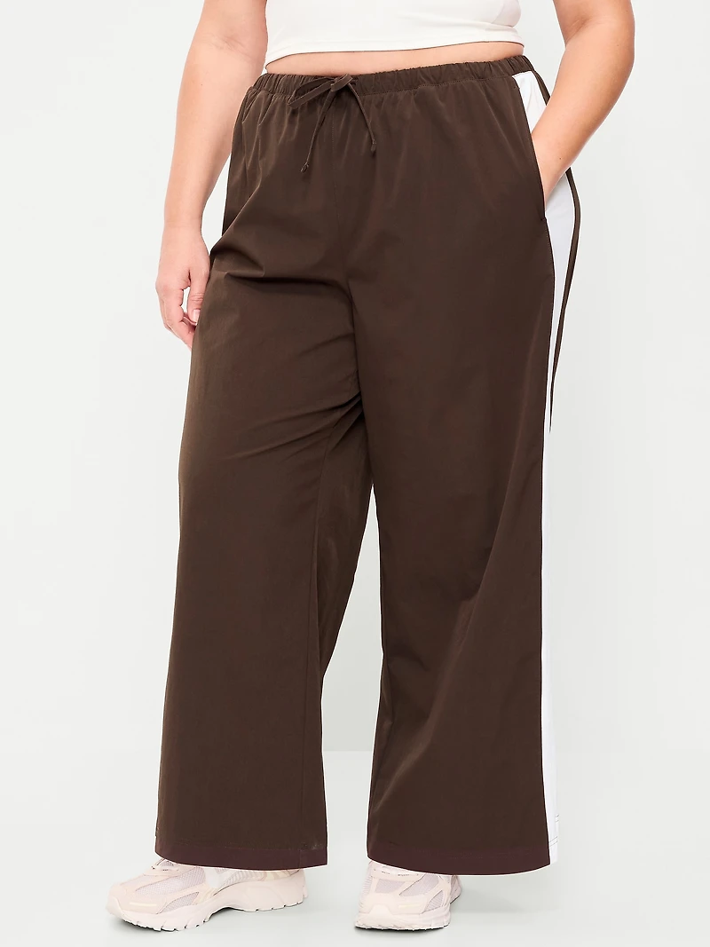 High-Waisted TrekTech Lightweight Woven Active Pants
