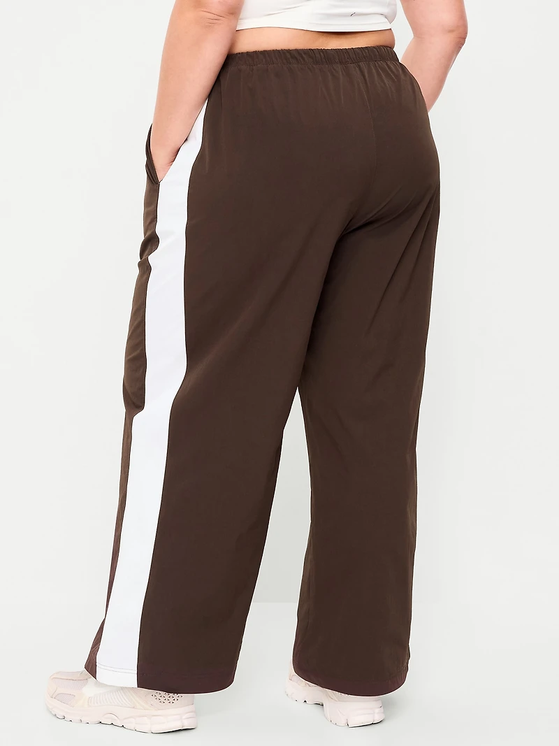 High-Waisted TrekTech Lightweight Woven Active Pants