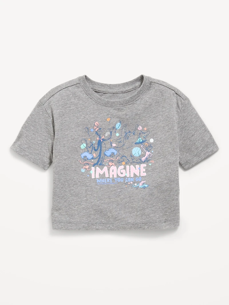 Dr. Seuss™ Boxy Graphic T-Shirt for Toddler Girls