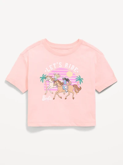 Barbie™ Boxy Graphic T-Shirt for Toddler Girls
