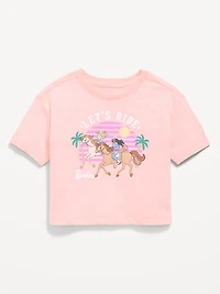 Barbie™ Boxy Graphic T-Shirt for Toddler Girls