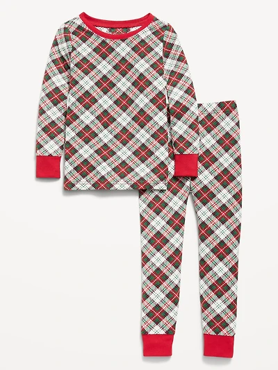 SoftMode Printed Unisex Snug-Fit Pajama Set for Toddler & Baby
