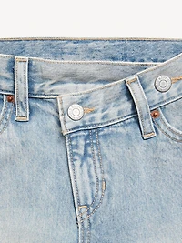 Super Baggy Crossover Wide-Leg Jeans for Girls