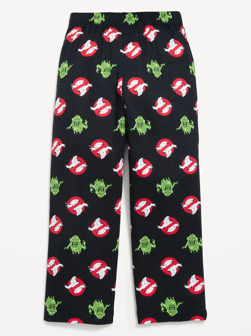 Ghostbusters™ Gender-Neutral Flannel Pajama Pants for Kids