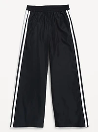 High-Waisted Track Pants for Girls