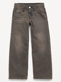 Low-Rise Baggy Wide-Leg Jeans for Girls
