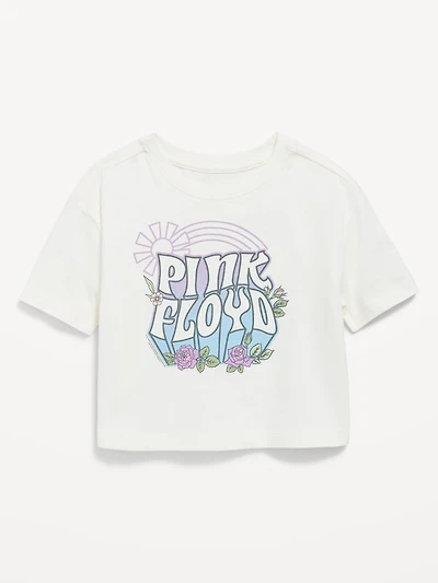 Pink Floyd™ Boxy Graphic T-Shirt for Toddler Girls
