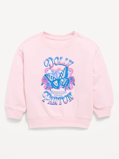 Dolly Parton™ Graphic Sweatshirt for Toddler Girls
