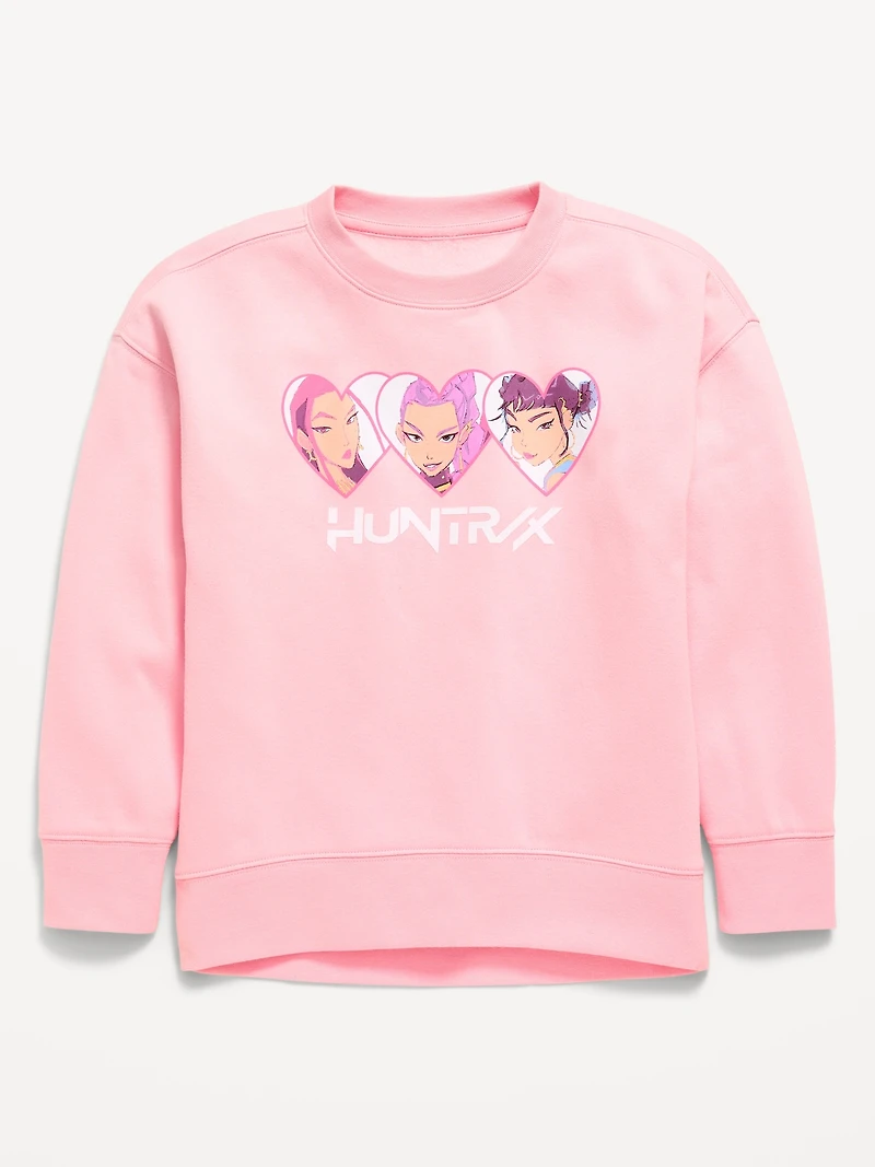 KPop Demon Hunters™ Oversized Tunic Sweatshirt for Girls