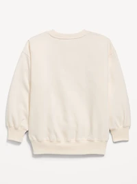 CapyFun™ Oversized Graphic Tunic Sweatshirt for Girls