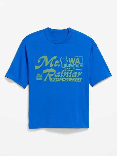 Mount Rainier National Park Loose T-Shirt