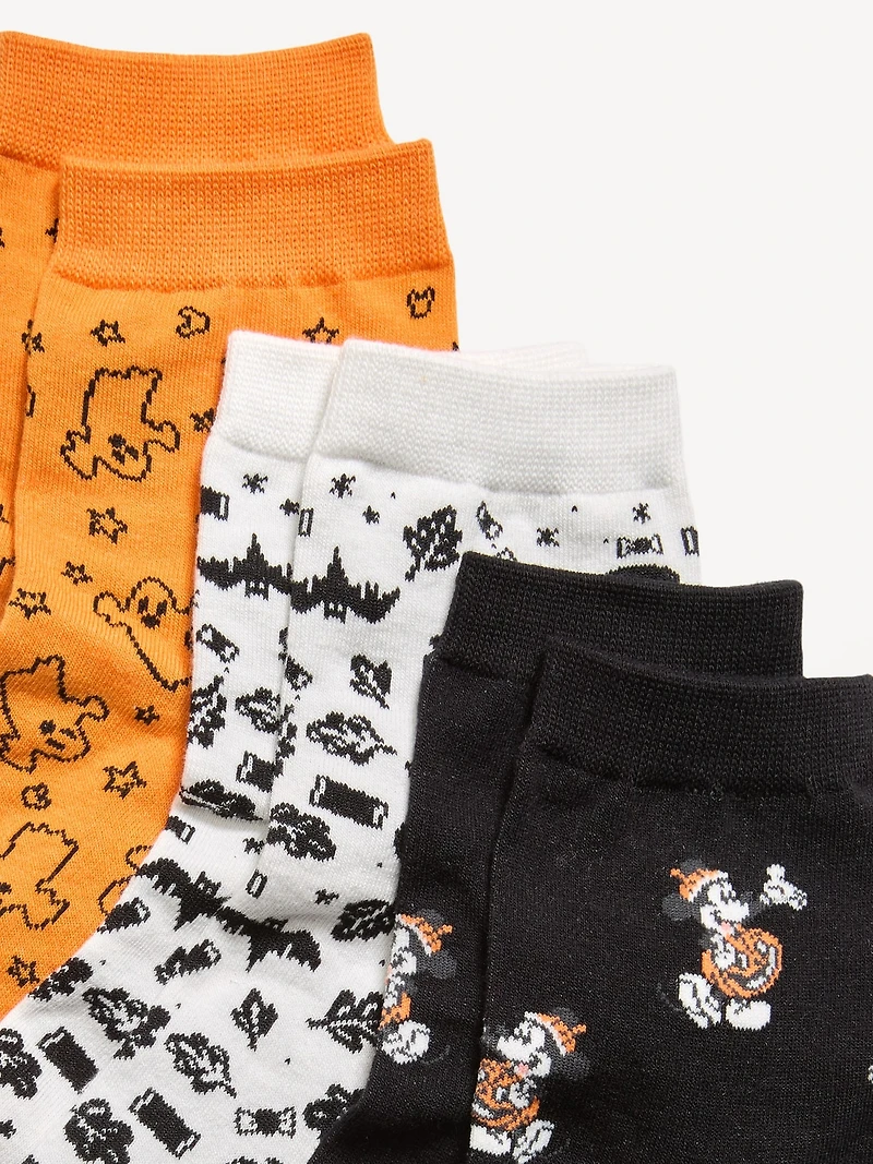 Disney© 3-Pack Crew Socks for Women