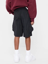 Below Knee Super Baggy Ripstop Cargo Shorts for Boys