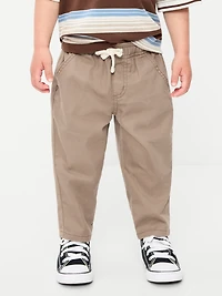 Pull-On Barrel-Leg Pants for Toddler Boys
