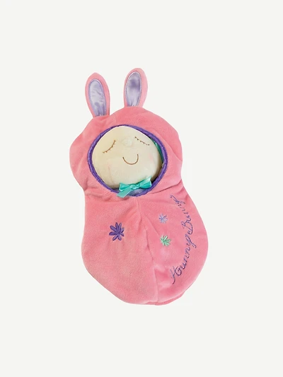 Manhattan Toy Snuggle Pod Hunny Bunny Peach Baby Doll