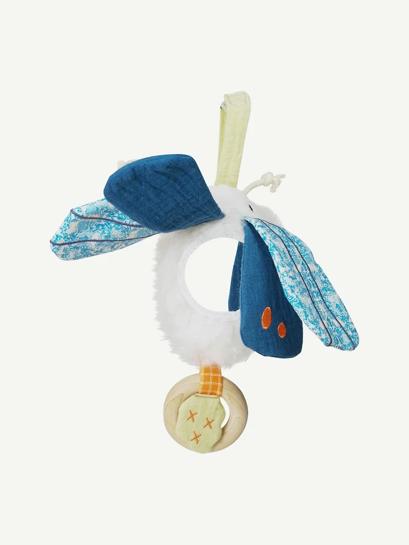 Manhattan Toy Folklore Plush Luna Moth Travel Toy