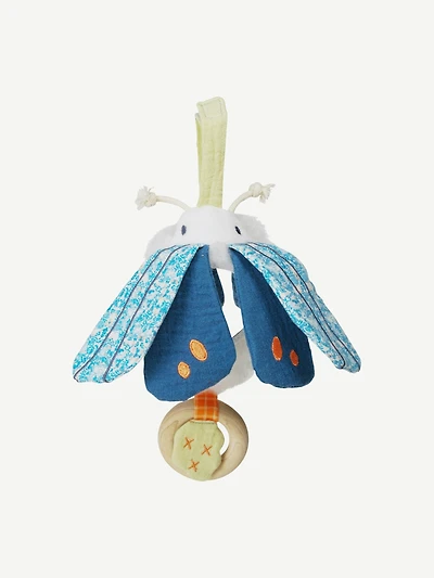 Manhattan Toy Folklore Plush Luna Moth Travel Toy