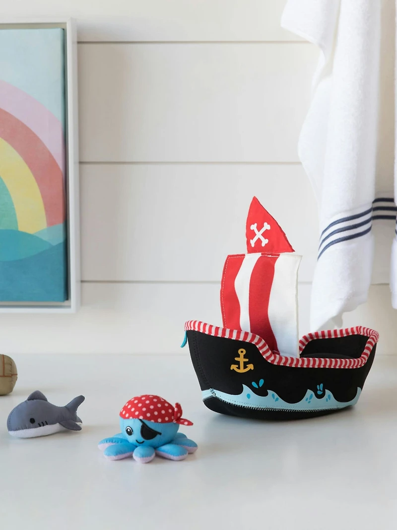 Manhattan Toy Neoprene Pirate Ship Bath Toy