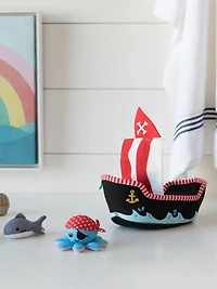 Manhattan Toy Neoprene Pirate Ship Bath Toy