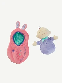 Manhattan Toy Snuggle Pod Hunny Bunny Peach Baby Doll