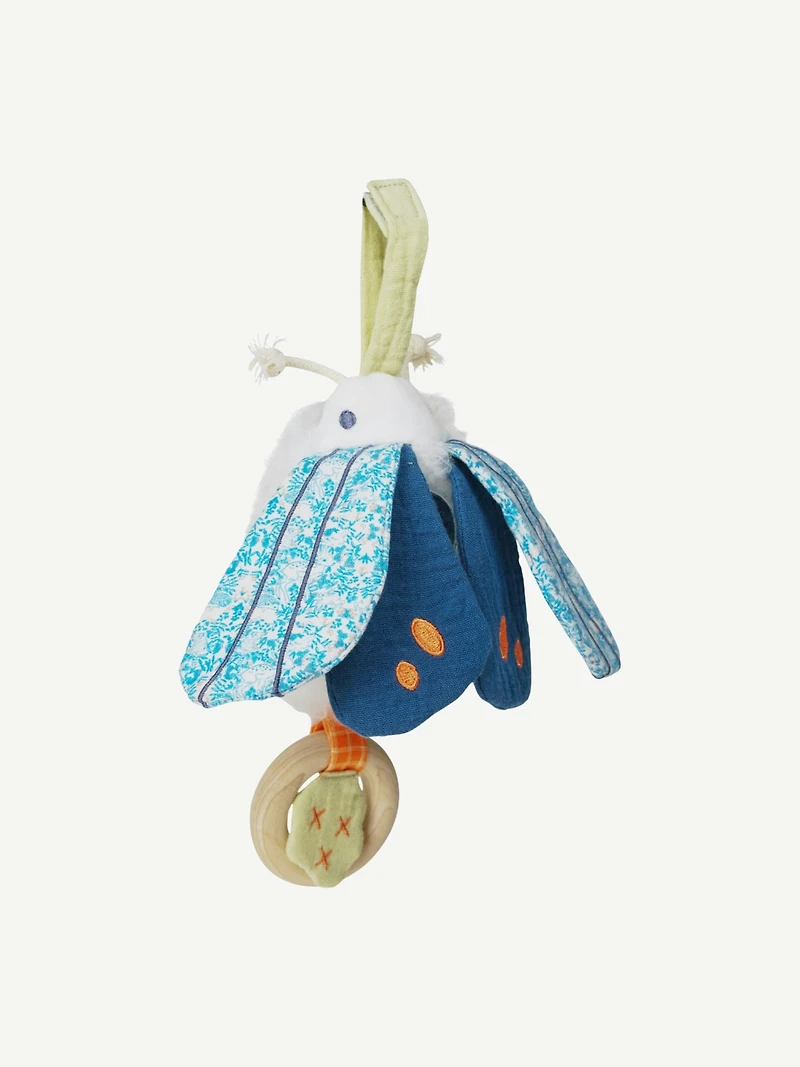 Manhattan Toy Folklore Plush Luna Moth Travel Toy