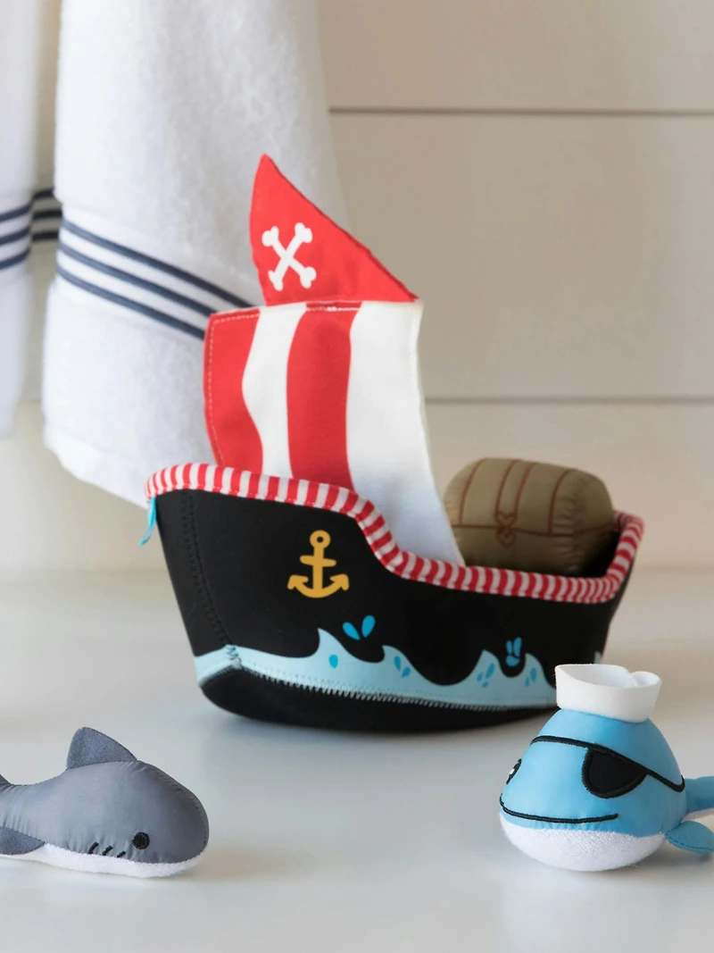 Manhattan Toy Neoprene Pirate Ship Bath Toy