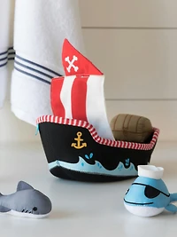 Manhattan Toy Neoprene Pirate Ship Bath Toy