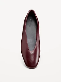 V-Cut Ballet Flats