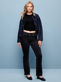 Low-Rise Boot-Cut Jeans