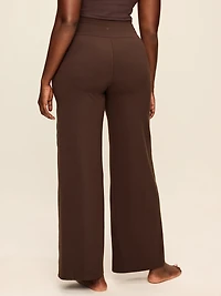 High-Waisted StudioSmooth Wide-Leg Pants